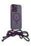 Aconcept iPhone 12 Pro Max Case Divo Strap Magsafe Cover - (210450) Deep Purple - 2
