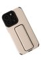 Aconcept iPhone 13 Pro Max Case Mega Stand Silicone (233831) - Gold - 2