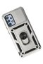 Aconcept Galaxy A52 Case Pars Silicone with Lens Ring (233234) - Silver