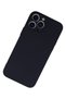 Concepta Newface iPhone 13 Pro Case Nano Inside Velvet Silicone - (81734) Dark Gray - 2