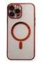 Aconcept iPhone 13 Pro Max Case Magneticsafe Silicone (33406) - Red - 2