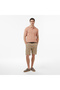 Men's Beige Regular Fit Polo Neck T-Shirt - 3