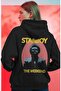 Starboy the Weeknd Rapper Singer Back Printed Unisex Oversize Premium Hoodie - 3