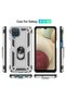 Aconcept Galaxy A22 Case Sofia Ring Silicone Cover (82754) - Silver - 3