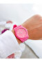 Colorful 10 Atm Waterproof Unisex Wristwatch Pink - 2