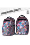 Peak Art Canvas Printed Backpack - 4