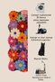 Sdt Traditional Patterned Modern Woven Base Decorative Carpet Sdtamor2930 - 5