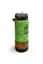 Green Brown Craft Patterned Steel Thermos Flask 650 ml 38393 - 2