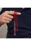 💎   Premium Shiny Antique Metal Tasseled Red Amber Prayer Beads - 4