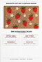 Strawberry and Daisy Non-Slip Base Washable Digital Door Mat Outdoor & Balcony Mat - 3