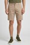 Men Solid Chino Shorts, Tan