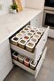 Set of 6 Vacuum Square Storage Containers 1200 ml Food Storage Container with Transparent Lid Vp-184 - 3