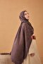 Naia Cotton Shawl Rope Brown-Purple - 4