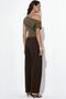 Busem Women's High Waist Wide Leg Crepe Trousers - 3