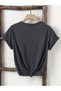 Women's Smoked Limited Edition Printed Oversize T-Shirt - 2