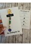 Evil Eye Beaded Keychain - Natural Stone - New Job & New Home Gift - New Beginnings Set