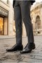 31503 Black Leather Groom Shoes Suit Shoes Men's Shoes - 3