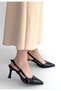 Hoost Black Patent Leather Heeled Shoes