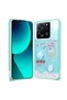 Case Compatible for Xiaomi Mi 13t Pro Cevze Cover with Shining Glitter Embossed Figure - 2