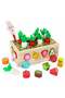 Generic Wooden Montessori Shape Sorting Puzzle Toy | Educational Wooden Learning Game for Toddlers | Color & Shape Matching | Fine Motor Skills Development - 3