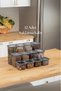12-Piece 3 Size Jar Set & Storage Container & Food Container 6X650/1300/1900 ml (40-Piece Label Gift)