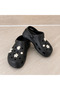 Pearl Bloom Women's Eva Garden & Beach Slippers – Lightweight Non-Slip Sabo with Removable Pearl Flower Accessories - 7
