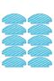 (10-pack) Washable and reusable mop pads, mop cloths, and durable cleaning wipes suitable for T8/T8+/T8 AIVI/T8 series/N8 Pro vacuum cleaners.