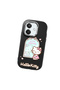 Oppo A3 Compatible Case Camera Protector Black Silicone Couple Phone Case Kitty Patterned - 3