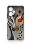 Poco F5 Compatible Zebra and Giraffe Patterned Silicone Case - 3