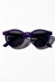 Raylo Purple Black Kids Sunglasses - 4