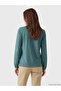 Original Oval Collar Embroidered Blouse - 3