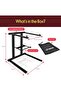 Portable Folding Laptop Stand - Standing Table with Foldable Height and Secondary Accessory Tra - 7