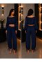 Women's Loose-Fit Jogger Shalwar Trousers with Elastic Cuffs and Waistband - 3