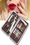 Nail Care Set Nail Correction Ingrown 12 Pieces Bag Type Manicure Pedicure - 2