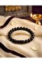 Original 8 MM Karungali Unisex Bracelet (25 Beads + 1 Black Damru) – Lab Certified