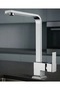 Eskaya Chrome Square Kitchen Sink Faucet Mixer Tap Guaranteed Domestic Production - 3