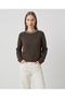 Soft Textured Shiny Stone Detailed Knitwear Sweater
