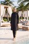 Premium Series Leopard Decorated 3-Piece Hijab Swimsuit - 3