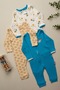 Baby Boy Zippered 100% Cotton 9/12/18 Months 3 Piece Jumpsuit Set
