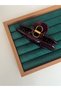 Dark Plum Large Claw Hair Clip Shiny Acrylic Strong Hold Women's Hair Clip - Women's Claw Clip (1 Piece) - 5