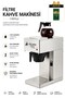 Filter Coffee Machine 1.8 Liters 2020W 12 Cups Capacity Automatic Brewing Keep Warm Professional
