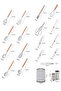 19-Piece Kitchen Utensil and Knife Set, Heat Resistant, Non-Stick Cookware Friendly Cooking Tools | Flare Gadgets - 2
