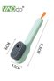 2PCS Shoe Brush with Liquid Box Multifunctional Clothes Brush with Soap Dispenser Press Type Dispens - 6