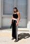 Women's Stripe Detailed Palazzo Sweatpants