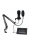 Professional Condenser Microphone Kit for Studio Recording, Podcasting, Streaming, Voice Over & Gaming – High-Sensitivity Cardioid Mic with Shock Mount for PC, Laptop & Audio Interface