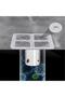 50Pcs Self Adhesive Disposable Gridded Bathroom Shower Drain Hair Hair Catcher Wire Strainer - 4
