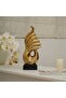 Liana Abstract Gold 15.3X7.8X36.5Cm