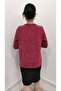 Women's long sleeve double breasted collar sleeve and hem cuff detail soft blouse - 3