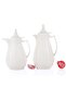 2-Piece Tea/Coffee Flask Set Beige 0.7L & 1.0L
