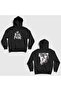Unisex Black Black Parade Rock My Chemical Romance Back Printed Hooded Sweatshirt 616414Tt